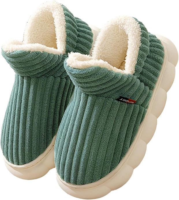 ™Atar | כפכפי ענן – נעלי בית חמות לחורף, פליז רך וסוליה עבה נגד החלקה