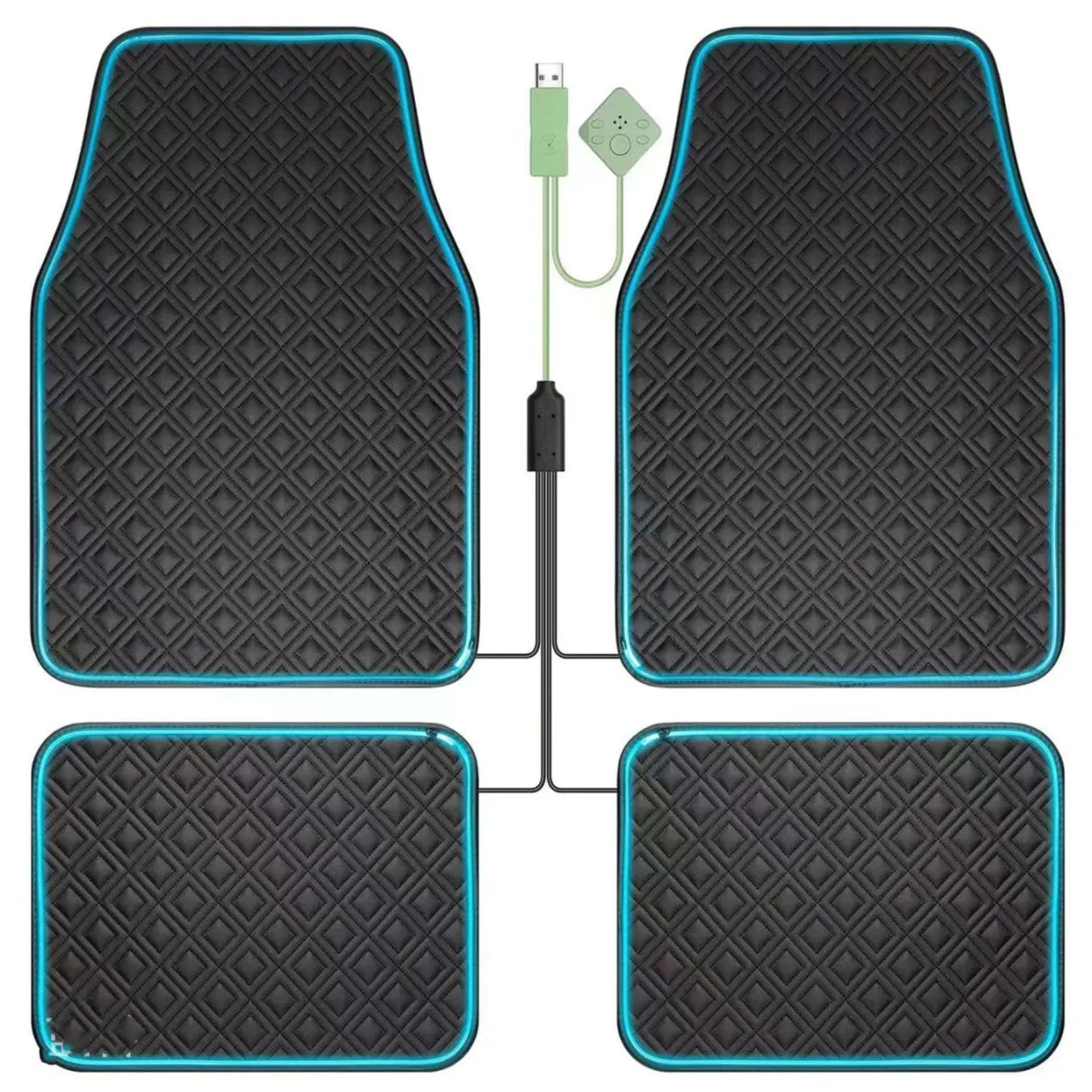 ™Oron | שטיחי רכב עם LED – מתאים לכל רכב, אופנתי ובלתי מחליק